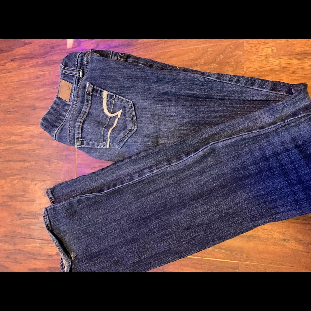 American Eagle Low Rise Flare Artist